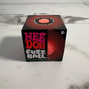 NeeDoh Fuzz Ball Velvet Squeeze ORANGE